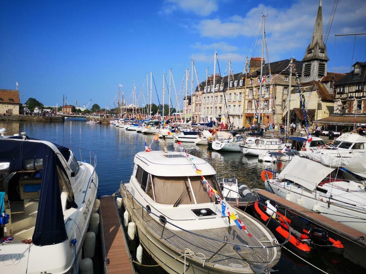 Un Parfum D'Embruns Hypercentre Honfleur, Fibre Appartement Buitenkant foto